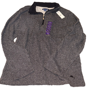 NWT Tommy Bahama Men’s Pajama 1/4 Zip Sleep Shirt